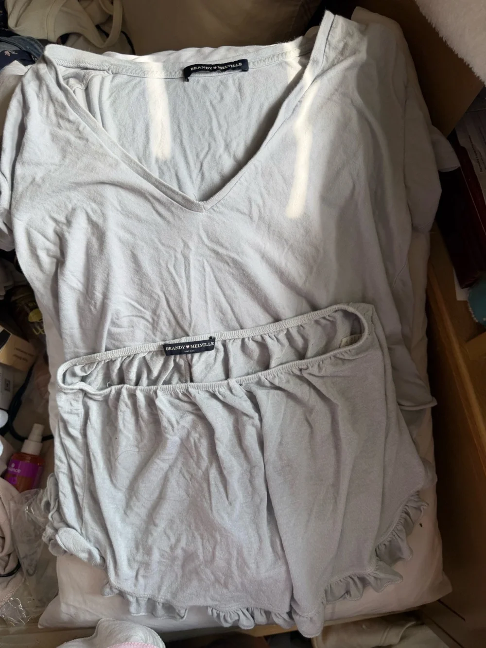 RARE BRANDY MELVILLE matching pajama set